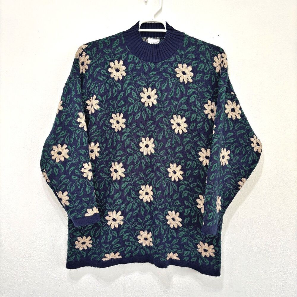 Maggie Lawrence Vintage Cottage Boho Sweater 2X Preppy Grandmacore Y2K 1990s